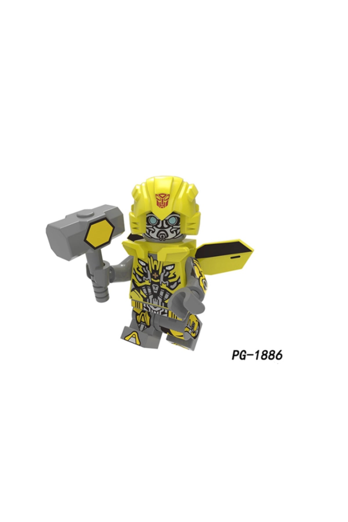 Bumblebee Prime The Last Knight TF Figür Yapı Blok Oyuncak(Custom Model)