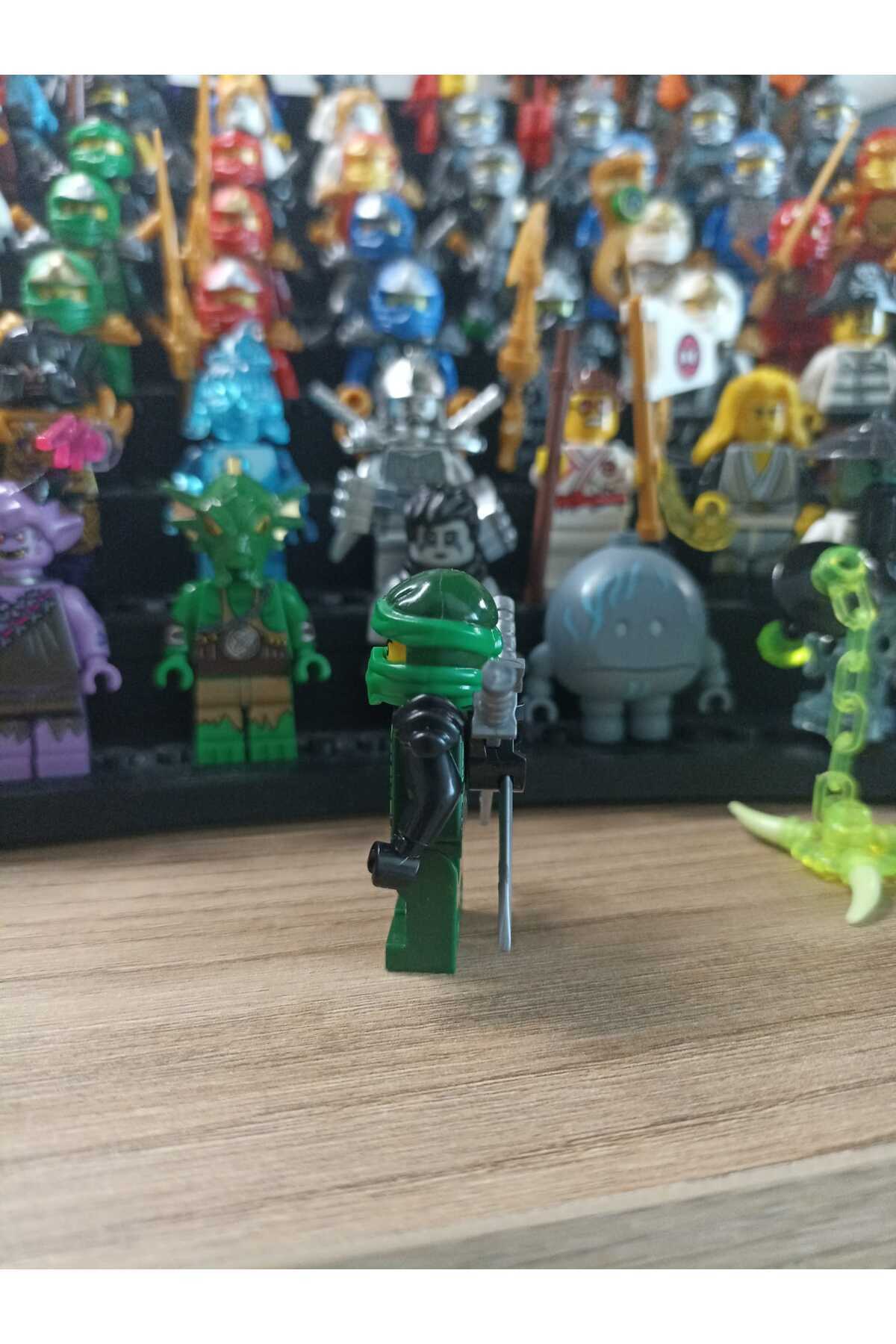 Ninja Lloyd Hands of Time Suit Figür Yapı Blok Oyuncak(Custom Özel Tasarım)