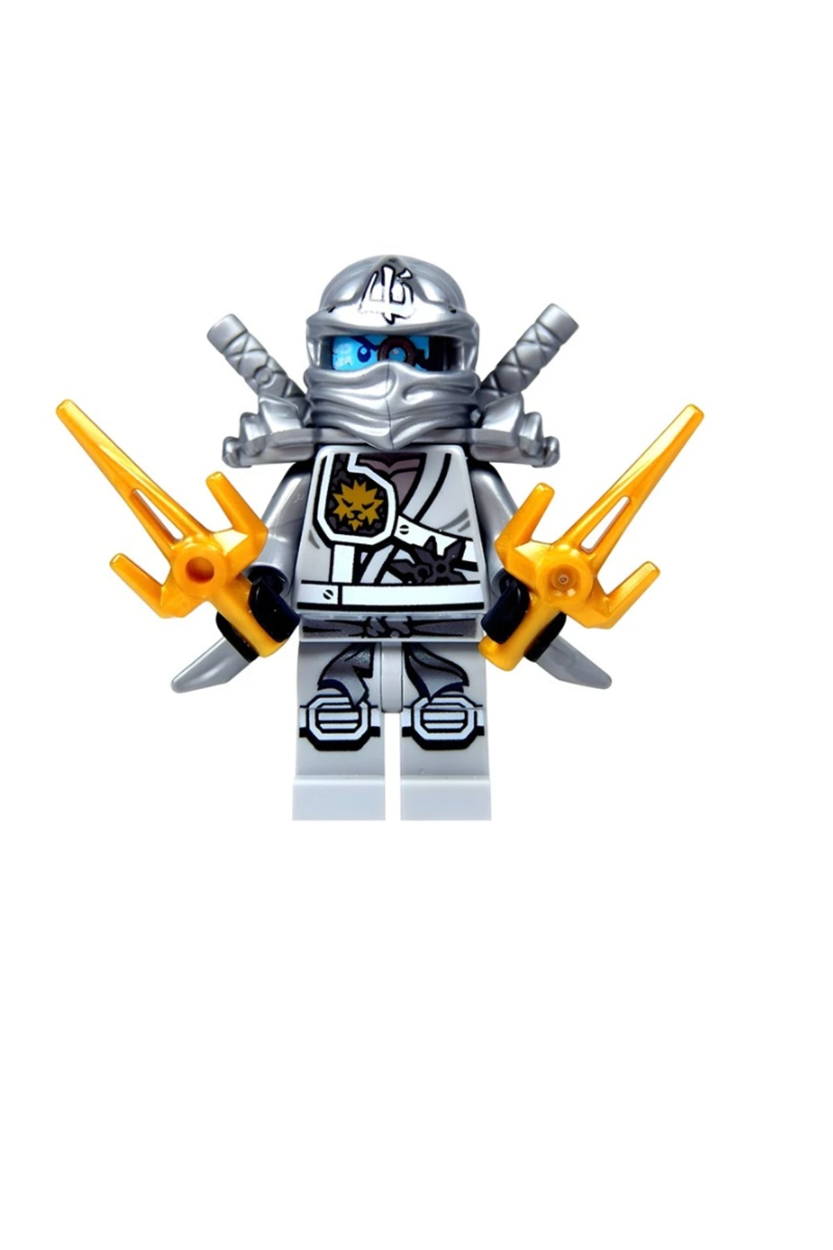 Ninja Titanyum Zane Tournament Suit Figür Yapı Blok Oyuncak(Custom Özel Tasarım)