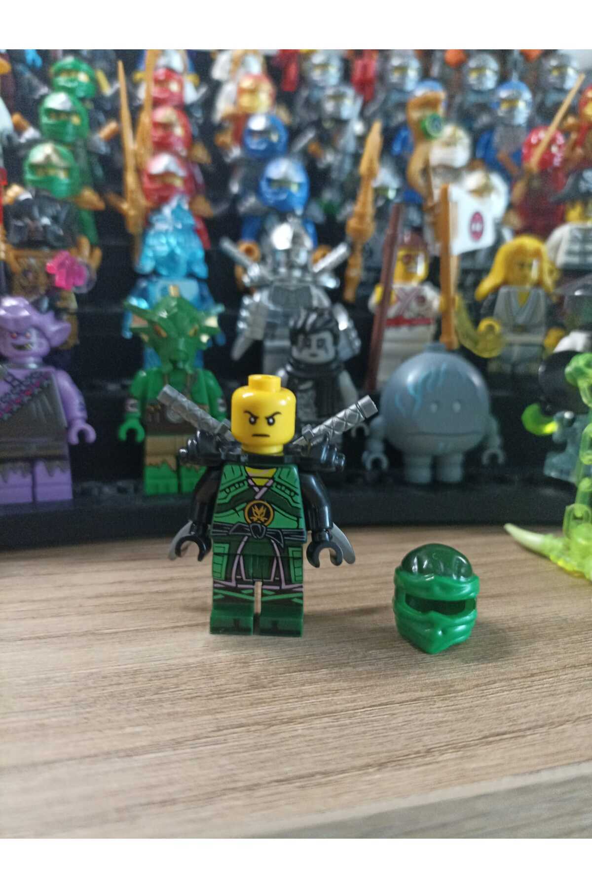 Ninja Lloyd Hands of Time Suit Figür Yapı Blok Oyuncak(Custom Özel Tasarım)
