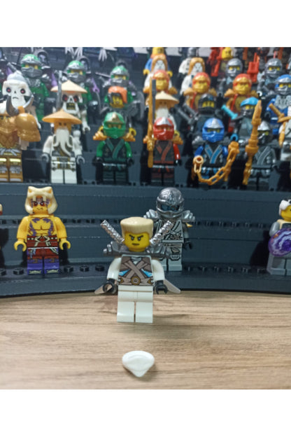 Ninja Zane Stone Armor Rebooted Figür Yapı Blok Oyuncak(Custom Özel Tasarım)