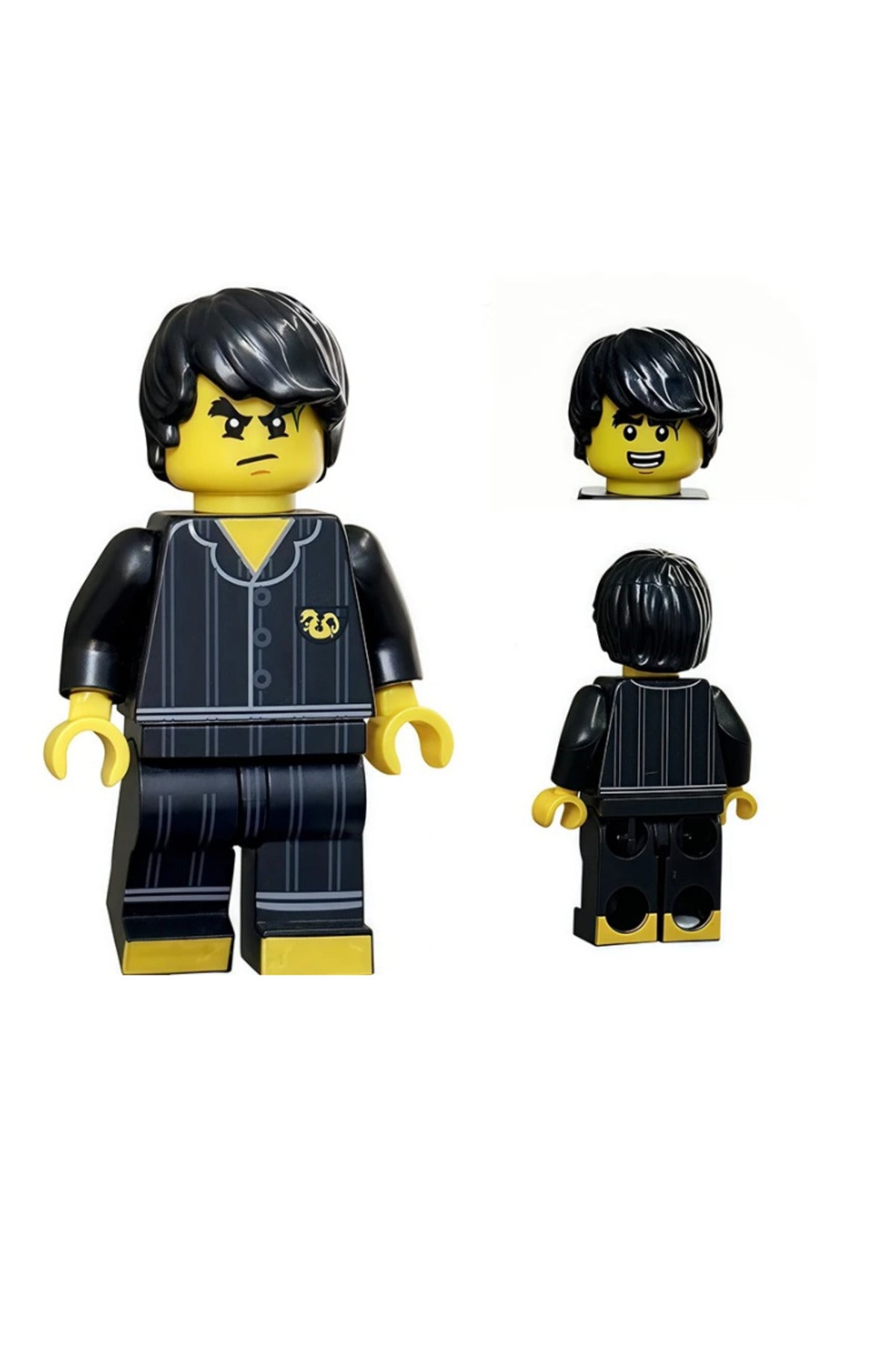 Ninja Pijamalı Cole Figür Yapı Blok Oyuncak(Custom Özel Tasarım)