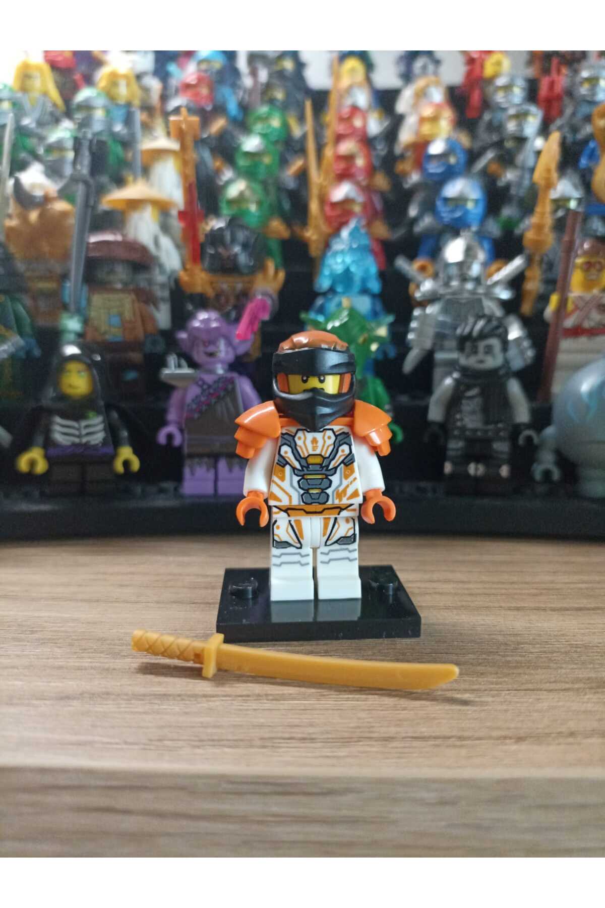 Ninja Dragon Mech Cole Dragon Rising Figür Yapı Blok Oyuncak(Custom Özel Tasarım)
