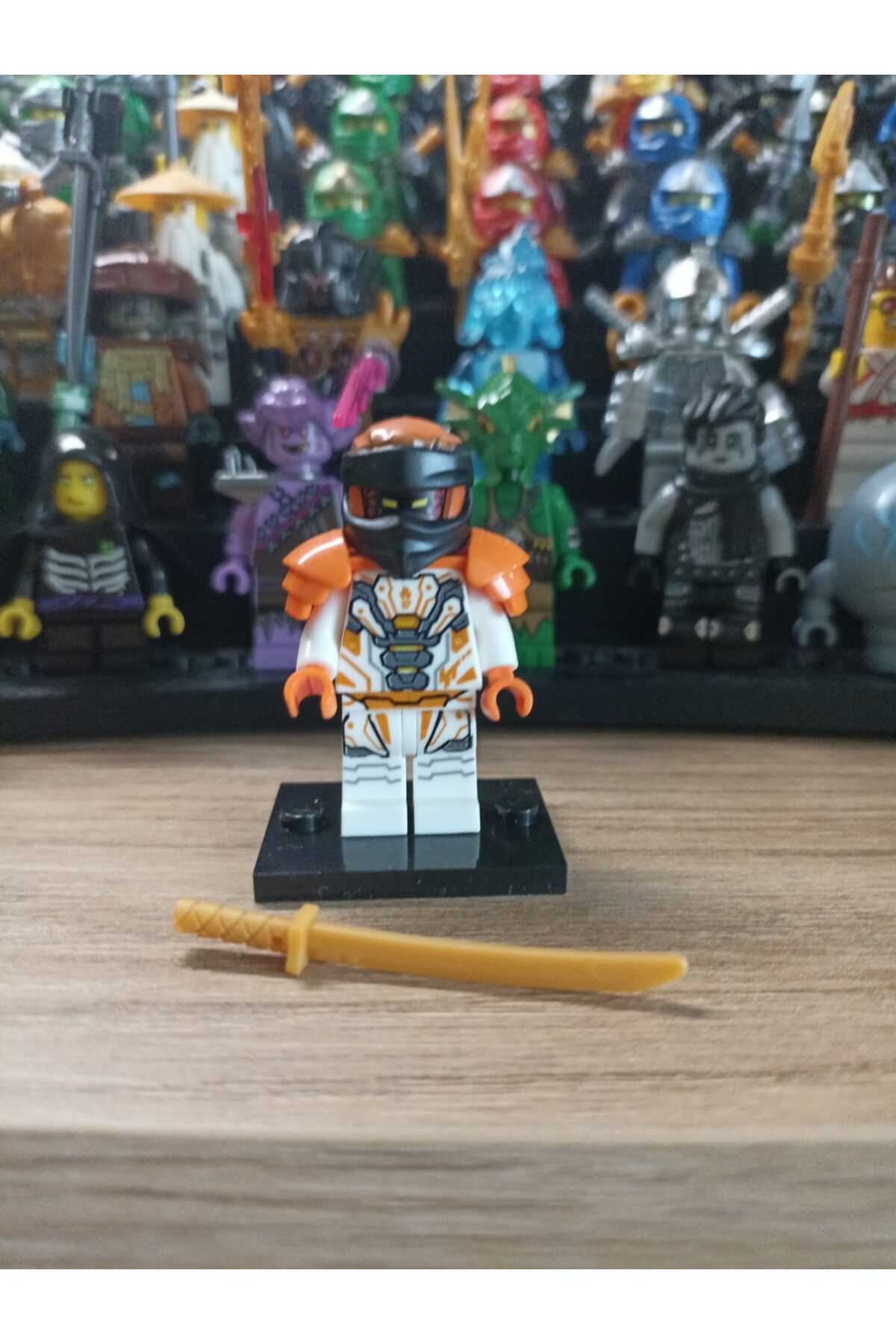 Ninja Dragon Mech Cole Dragon Rising Figür Yapı Blok Oyuncak(Custom Özel Tasarım)