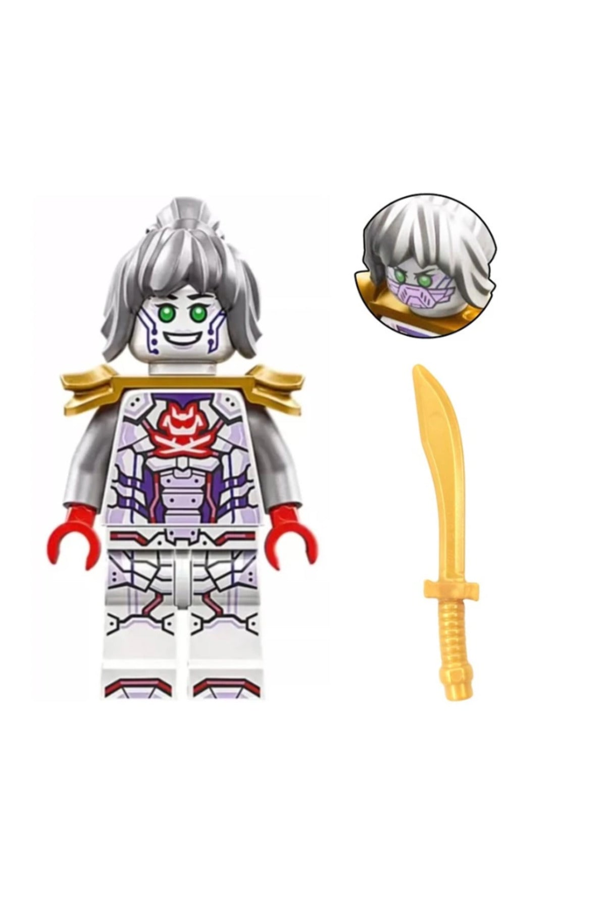Ninja PIXAL Dragon Rising Figür Yapı Blok Oyuncak(Custom Model)
