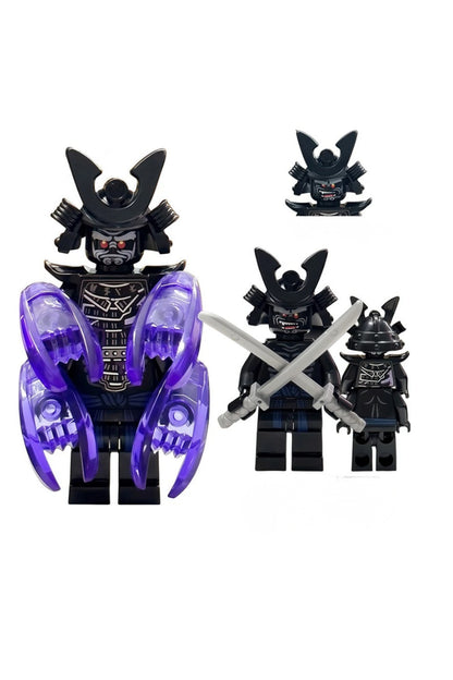 Lord Garmadon Oni Harumi Oni Mr e Prenses Harumi Son of Garmadon dörtlü minifigür seti