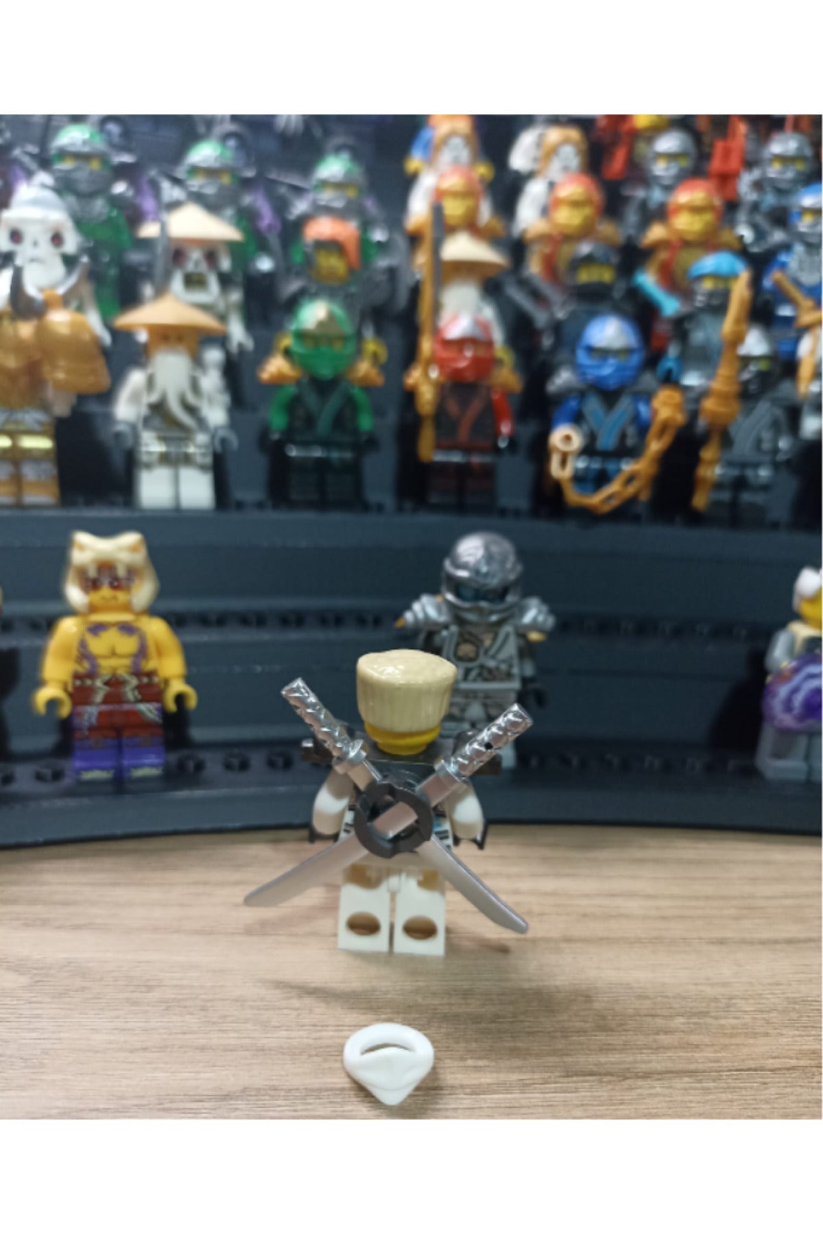 Ninja Zane Stone Armor Rebooted Figür Yapı Blok Oyuncak(Custom Özel Tasarım)