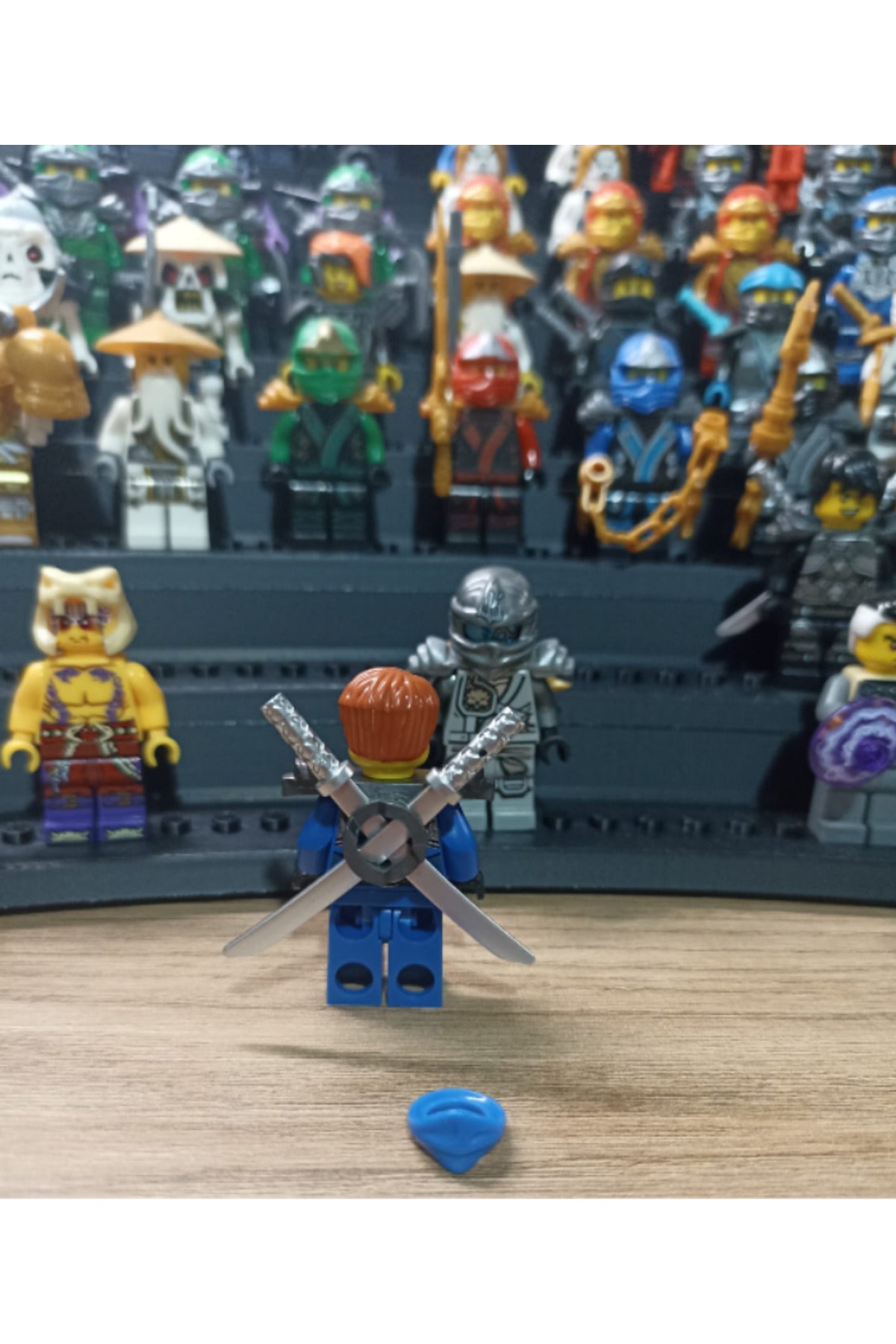 Ninja Jay Stone Armor Rebooted Figür Yapı Blok Oyuncak(Custom Özel Tasarım)