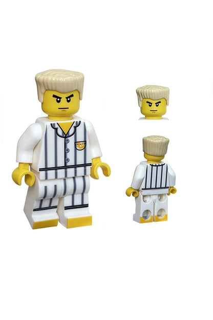 Ninja Pijamalı Set Kai Zane Jay Cole Figür Yapı Blok Oyuncak(Custom Özel Tasarım)
