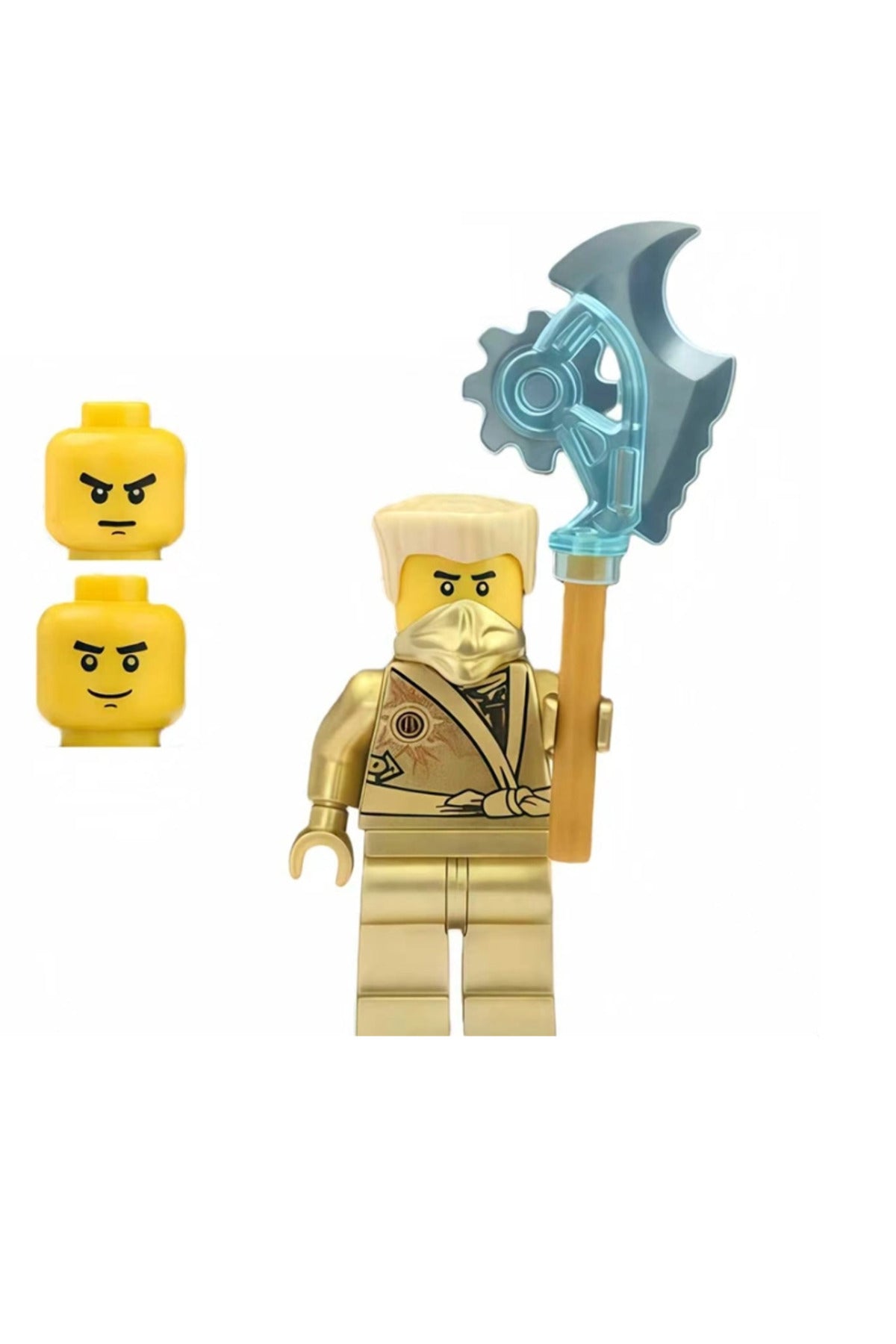 Ninja Zane Golden Techno Suit Figür Yapı Blok Oyuncak(Custom Özel Tasarım)