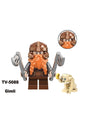 Gimli LOTR Yüzük Kardeşliği Figür Yapı Blok Oyuncak(Custom Özel Tasarım Minik Figürlü Paket)