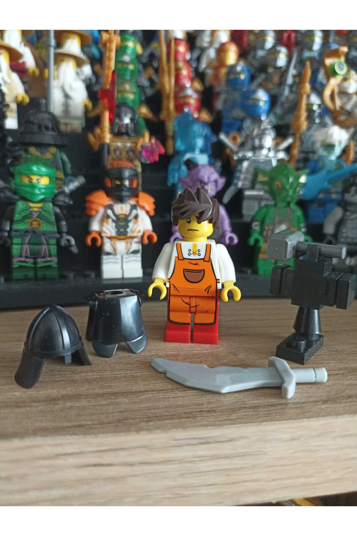 Ninja Blacksmith Kai Figür Yapı Blok Oyuncak(Custom Özel Tasarım)