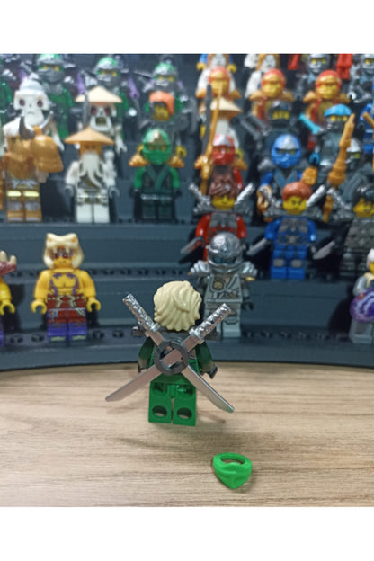 Ninja Lloyd Stone Armor Rebooted Figür Yapı Blok Oyuncak(Custom Özel Tasarım)