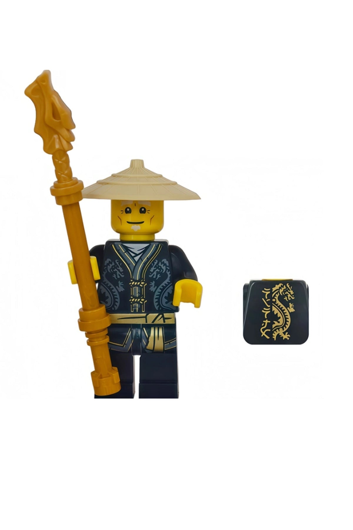Ninja First Spinjitzu Master Figür Yapı Blok Oyuncak(Custom Özel Tasarım FSM)