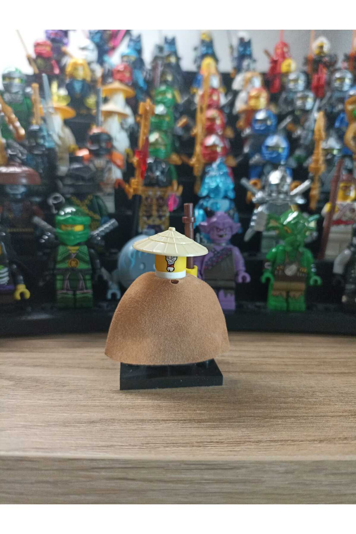 Ninja Sensei Wu Yasaklı Spinjitzu'nun Sırları Figür Yapı Blok Oyuncak(Custom Özel Tasarım)