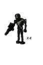 K2SO Droid Rogue One Figür Yapı Blok Oyuncak(Custom Model,Paket İçerisinde 4 Figür Gelmekte)
