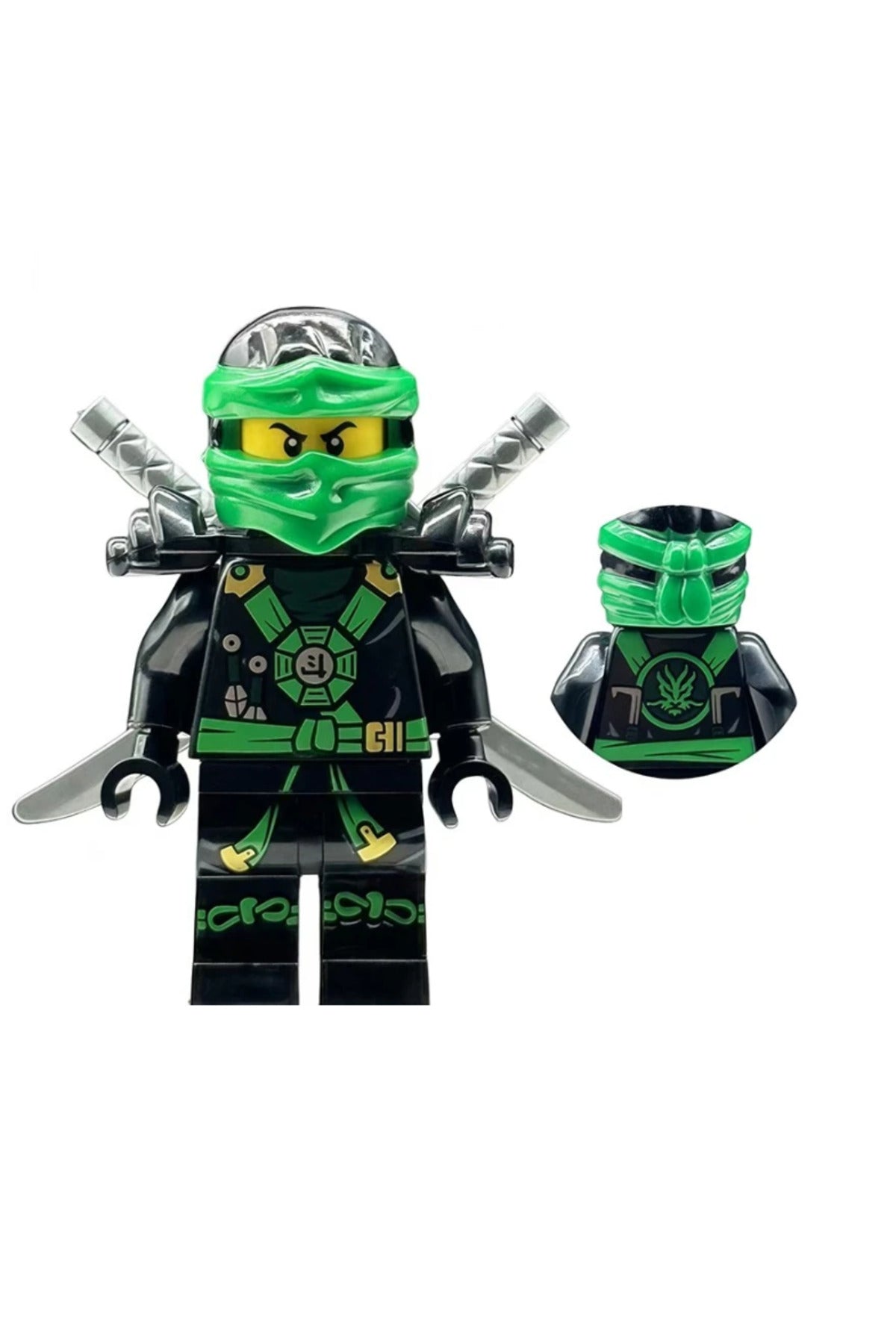 Ninja Lloyd Kai Zane Jay Cole Nya Set Deepstone Figür Yapı Blok Oyuncak(Custom Özel Tasarım)