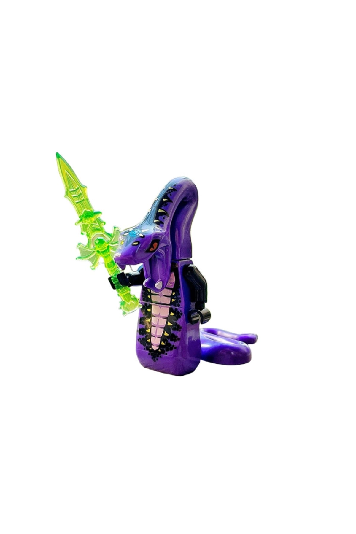 Ninja Pythor Chumsworth (Mor) Figür Yapı Blok Oyuncak(custom model)