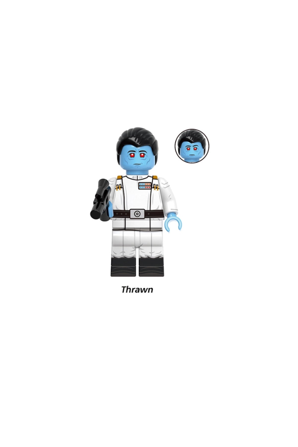 Amiral Thrawn Figür Yapı Blok Oyuncak(Custom Model)