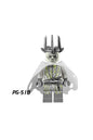 Witch King of Angmar Nazgul Beyaz LOTR Figür Yapı Blok Oyuncak(Custom Özel Tasarım Minik Figürlü Paket)