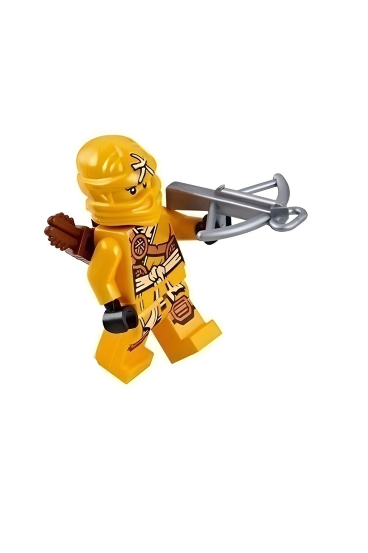 Ninja Skylor Kehribar Element Ustası Tournament Figür Yapı Blok Oyuncak(Custom Özel Tasarım)