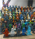 Ninja Clear Nrg Set Kai Zane Jay Cole Nya Figür Yapı Blok