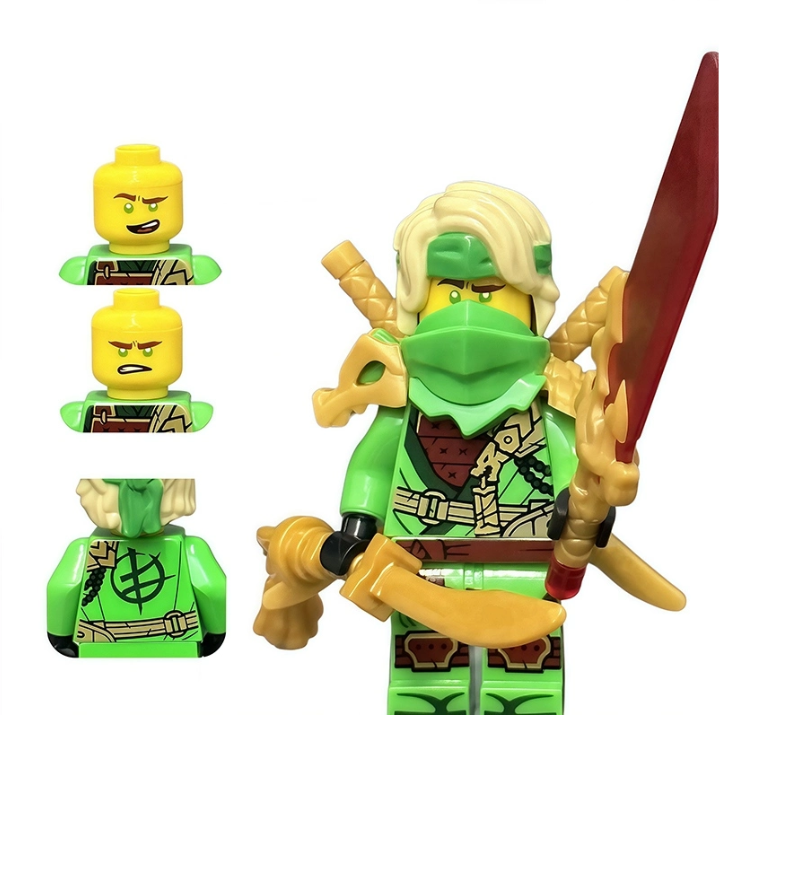 Ninja Lloyd Dragon Rising S3 Suit Figür Yapı Blok Oyuncak(Custom