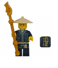 Ninja First Spinjitzu Master Figür Yapı Blok Oyuncak(Custom Özel