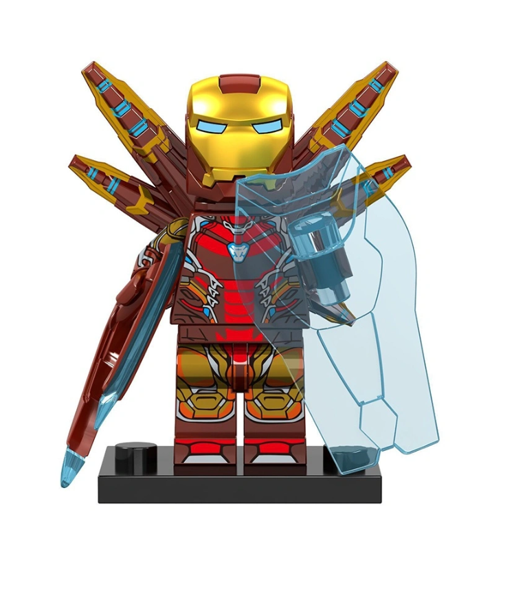 Iron Man End Game Figür Yapı Blok Süper Kahraman Oyuncak